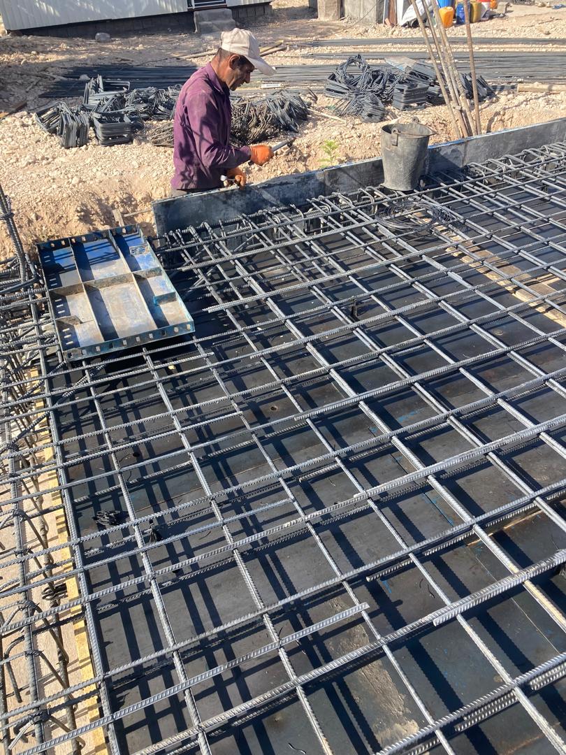  Rebar installation
